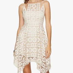 Free People Women's Just Like Honey Lace Dress Ivory